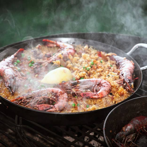 samuel groves - Wholesale Pan - 14" Carbon Steel Double Handle5