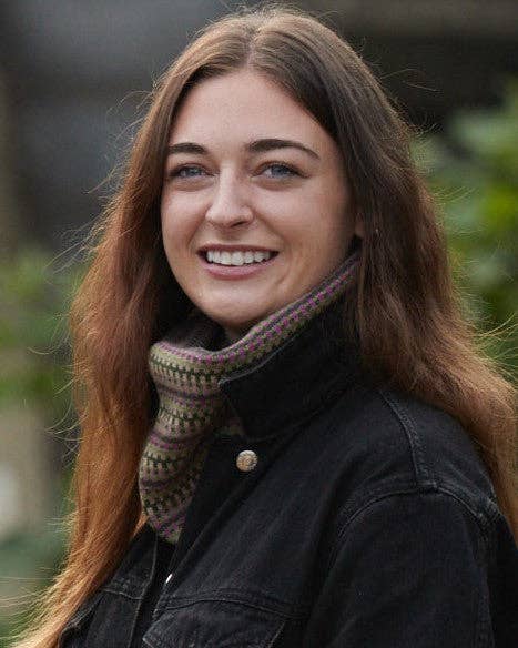 Cadenza Italy Ltd - Wholesale Scarf - Women's - Cashmere Blend Geo Snood16