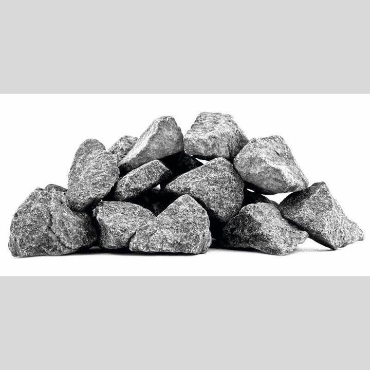 Sauna Stones - Grade A Finnish Olivine Diabase - 10 - 15cm for wholesale by PortaSauna Ltd