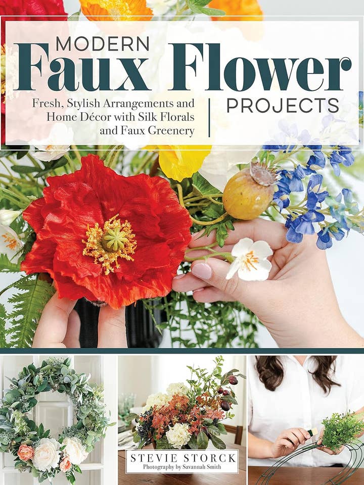 Modern Faux Flower Projects for wholesale by Fox Chapel Publishing