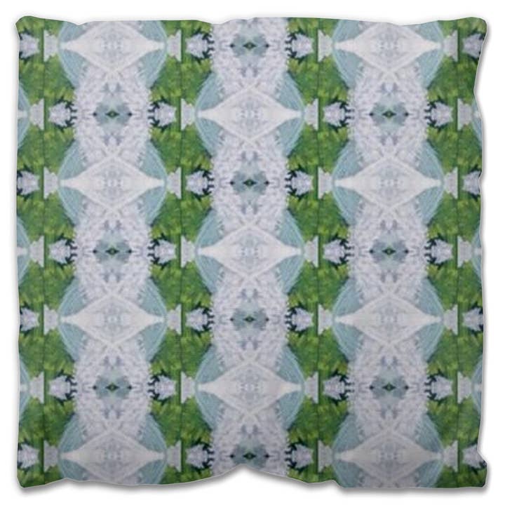 Green Grass Outdoor Pillow for wholesale by B.Maraffi Art and Home