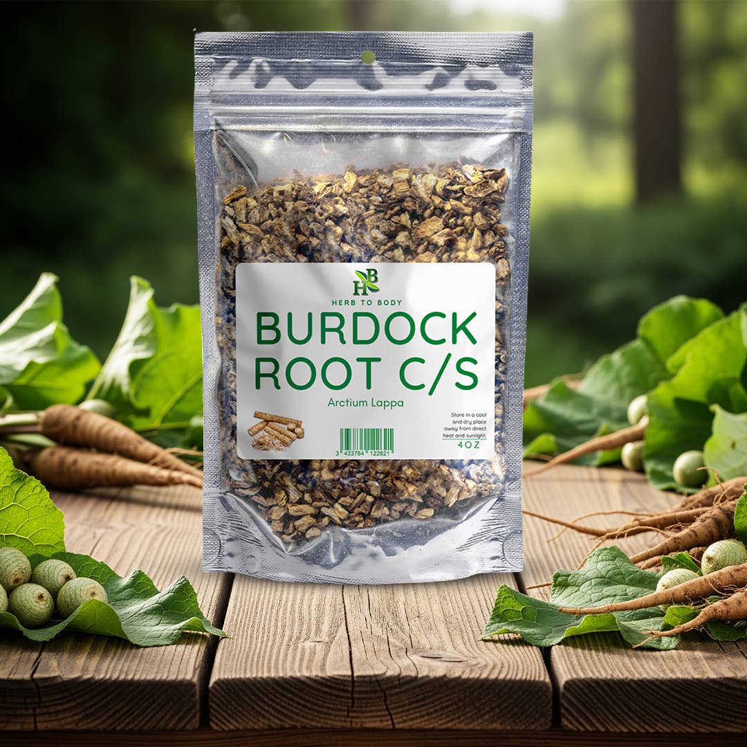 Herb To Body - Wholesale Herbs - Burdock Root C/S 4oz8