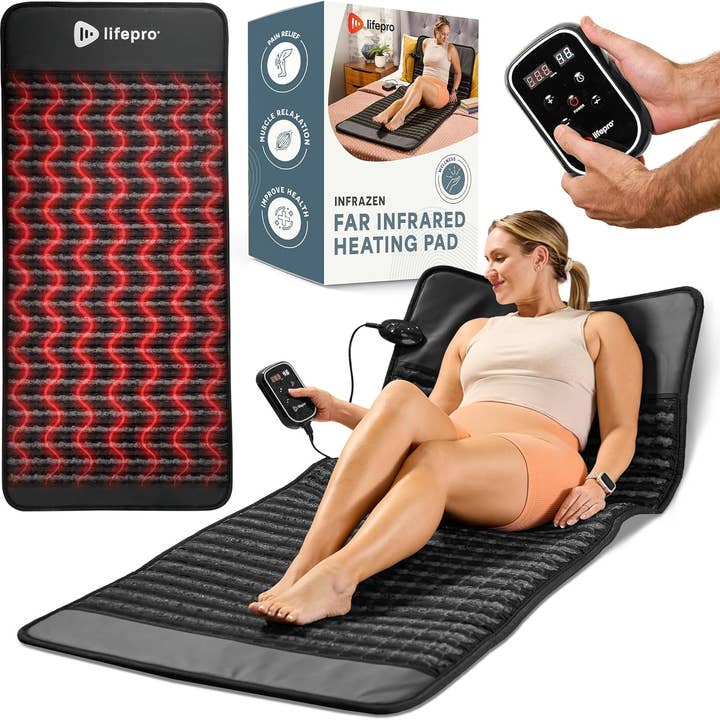 Lifepro Portable Far Infrared Heating Mat  Full Body Therapy and other Purchase Wholesale pemf mat. Free Returns & Net 60 Terms on Faire trending on Faire.