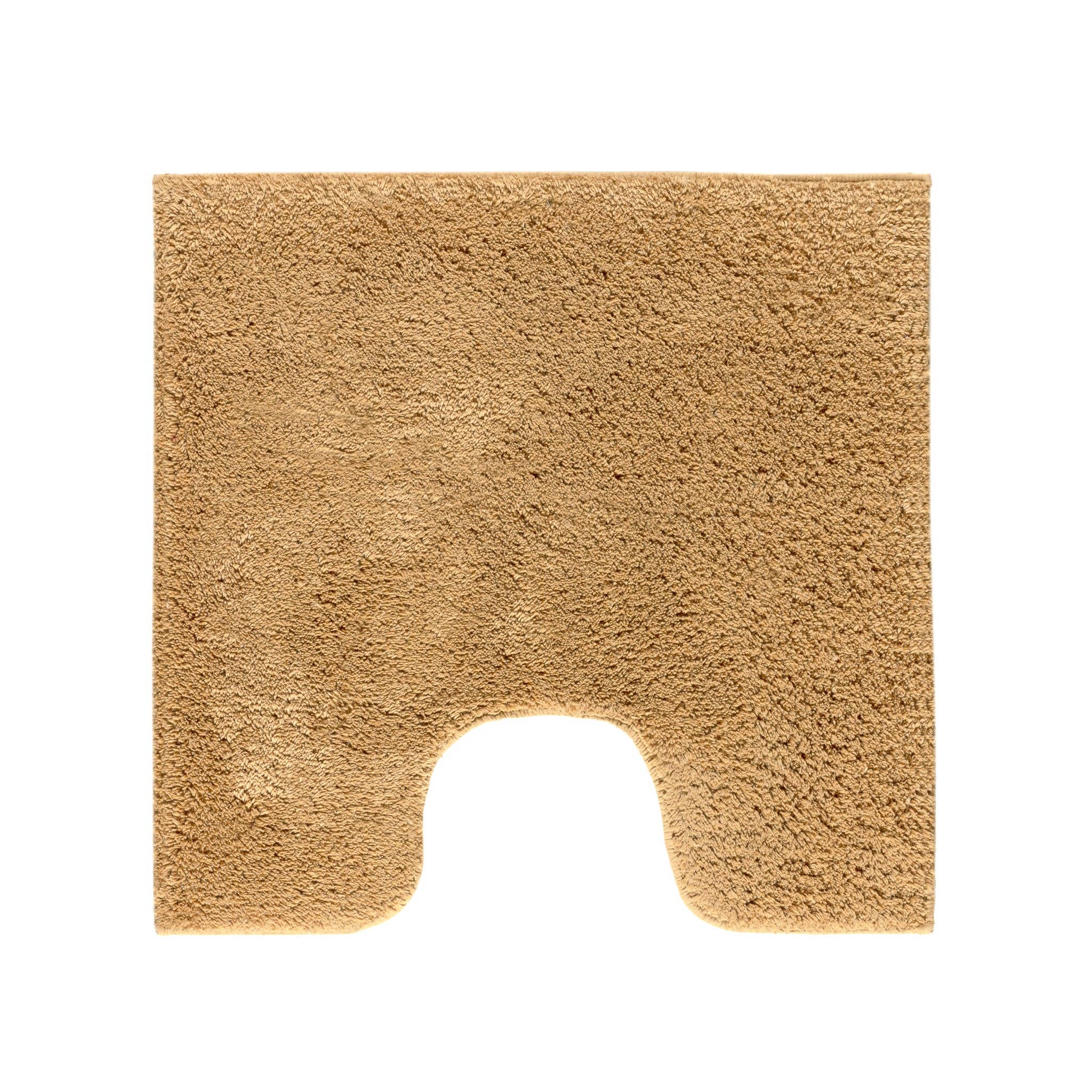 Casilin - Wholesale Bath Mat - Havana - Cotton Bath Mat - Anti-skid - Caramel Toilet Mat