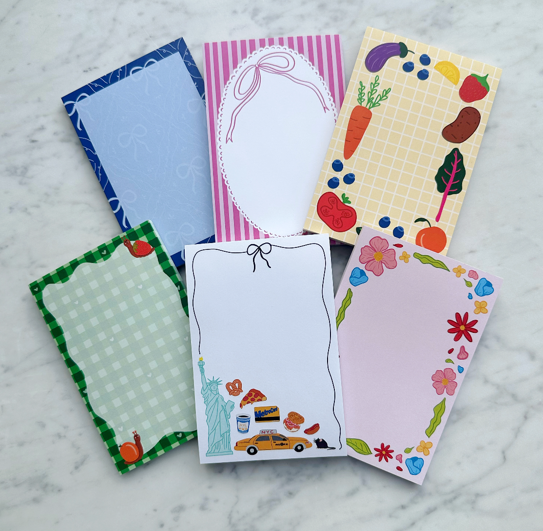 Smar Art - Wholesale Notepad - Floral 4x6 Notepad  2