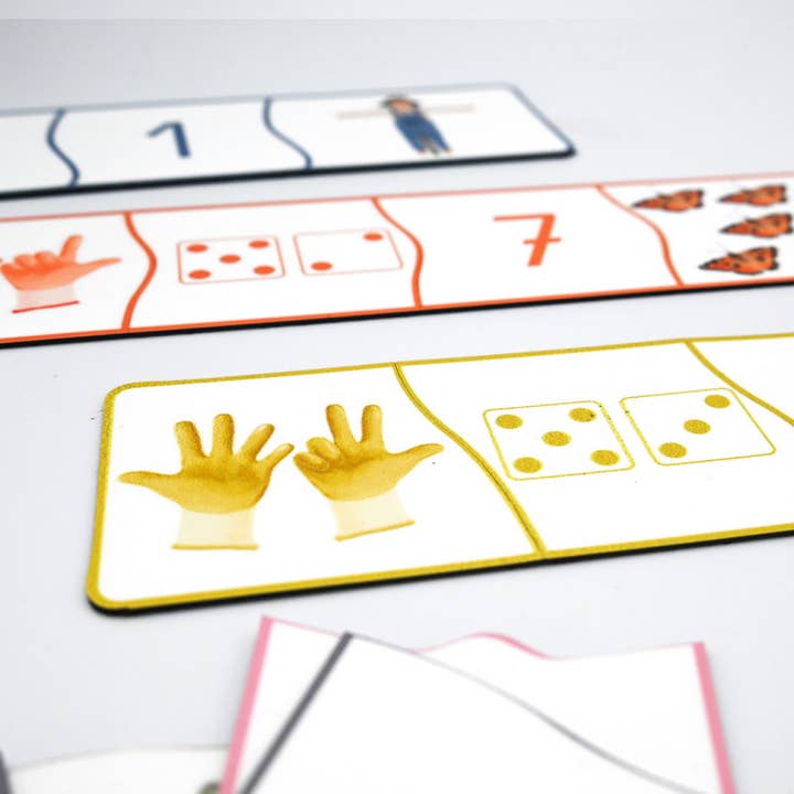 Ferflex – Puzzle - Crianças por atacado – Quebra-cabeça magnético - estou aprendendo a contar5