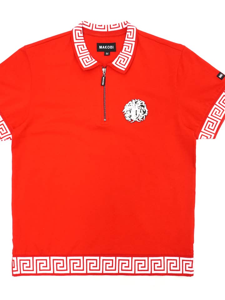 M565 Makobi Medusa Skjorte - Rød for engroshandel hos Makobi