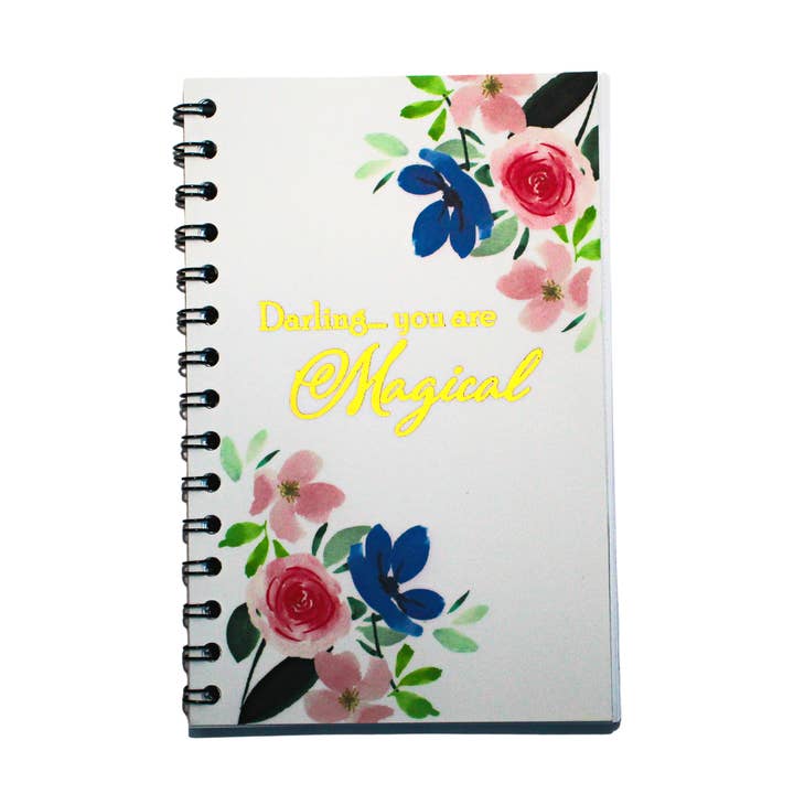 Ava Floral Notebook-Magical for wholesale by Deneika Rose
