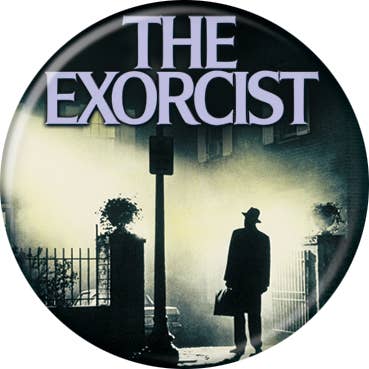 The Exorcist Buttons 1.25" Round for wholesale by Ata-Boy