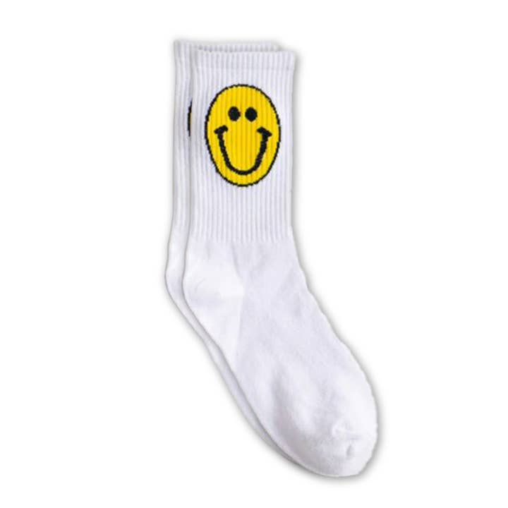 Rainbow Unicorn Birthday Surprise - Wholesale Socks - Unisex - Suzanne Smiley Socks - Fun, Colorful Knit Socks with Smiley
