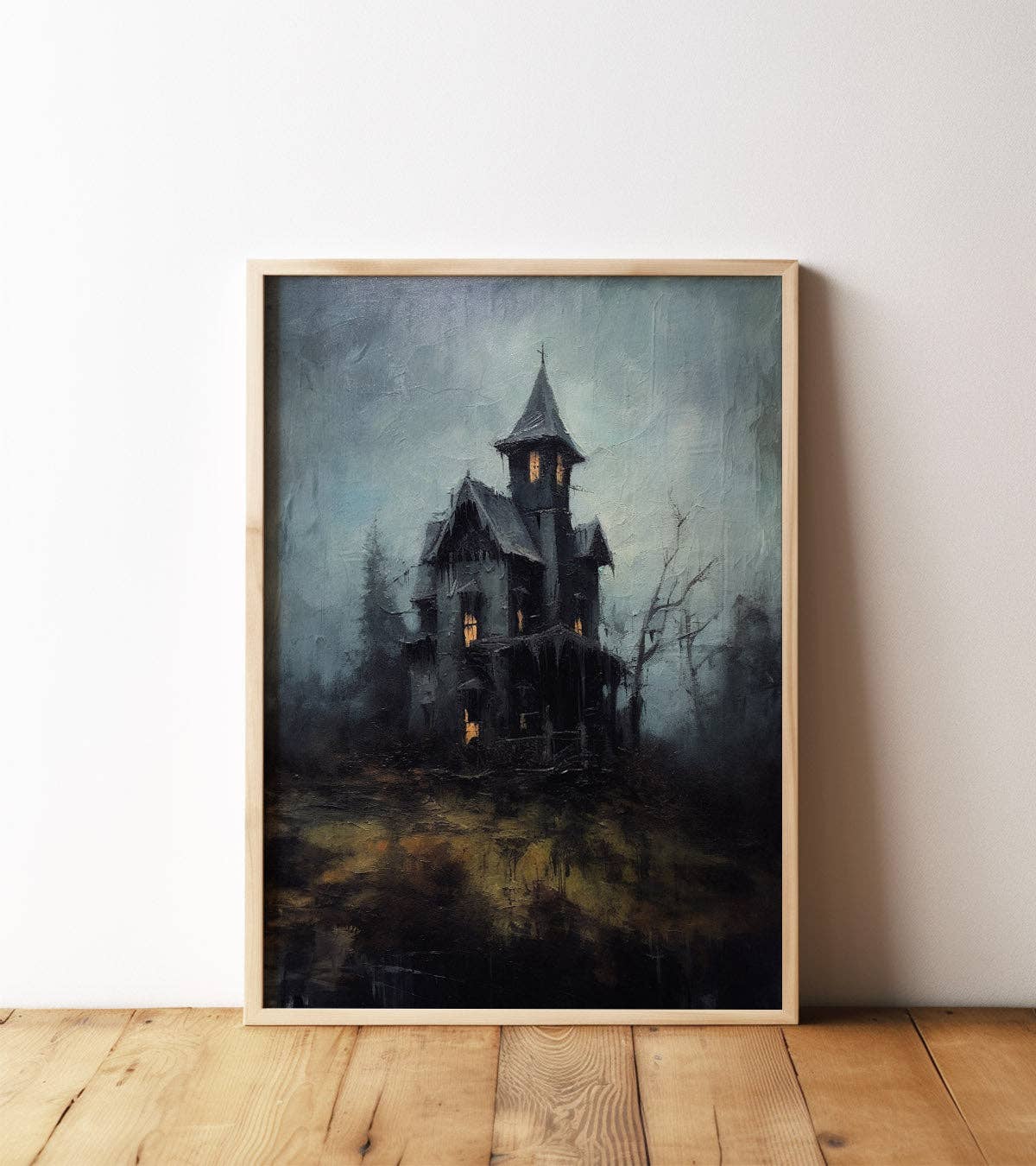 Paper House Print Shop – Großhandel Kunstdruck – Kunstdruck „Halloween Haunted House“2