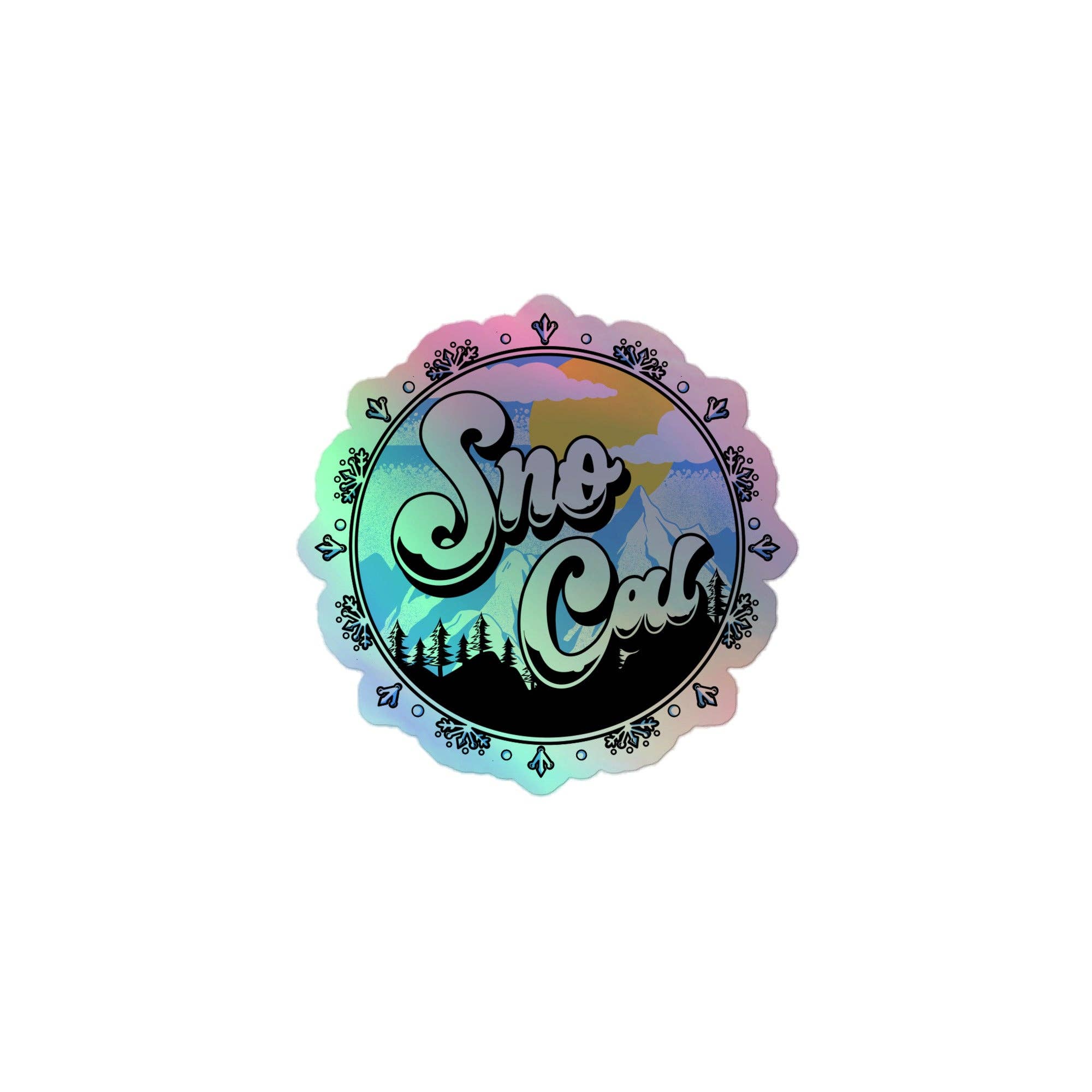 Sno*Cal - Wholesale Sticker - Sno Cal Holographic Sticker0