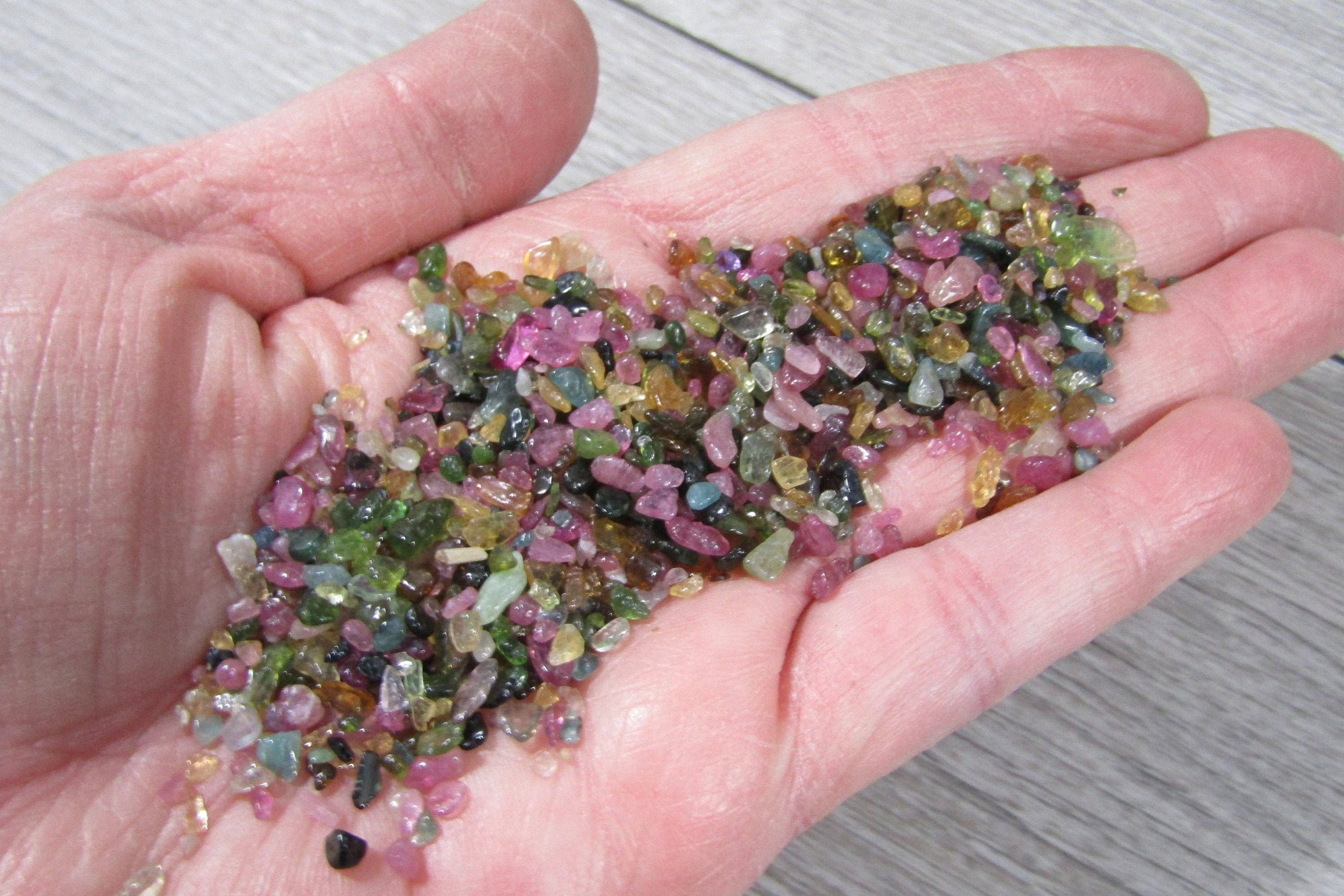 Keystone Crystals - Vendita all'ingrosso Pietra/cristallo spirituale - Mini chips di pietre preziose sfuse – sacchetto da 25 g di cristalli per artigianato5