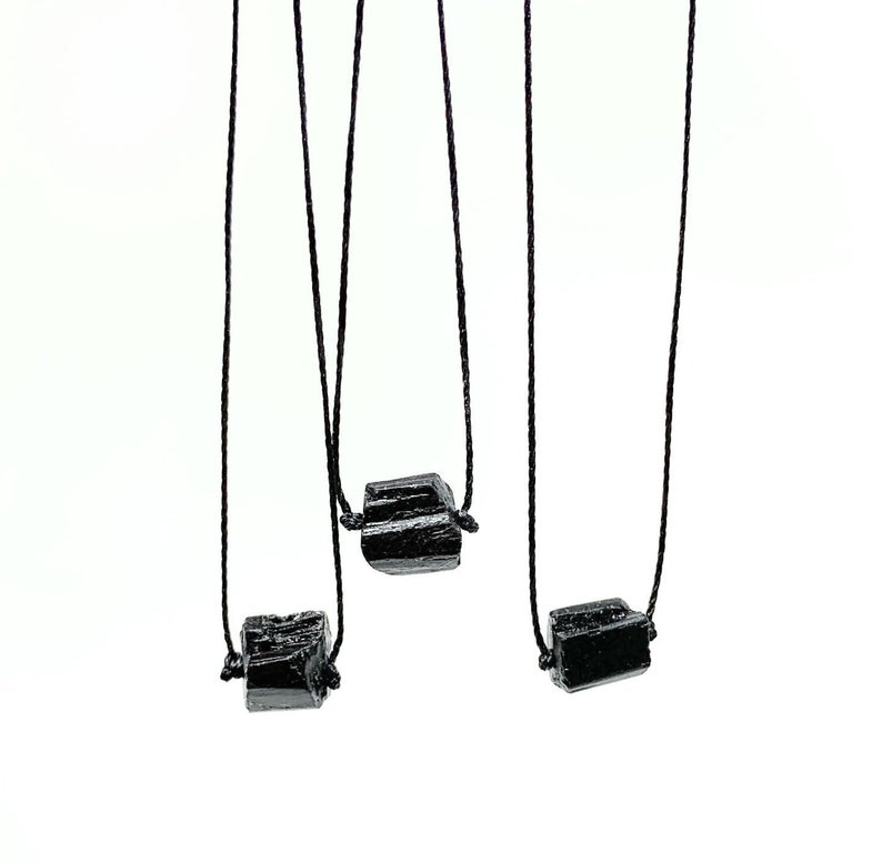 Merelani Designs - Wholesale Pendant/Charm Necklace - Raw Black Tourmaline Necklace6