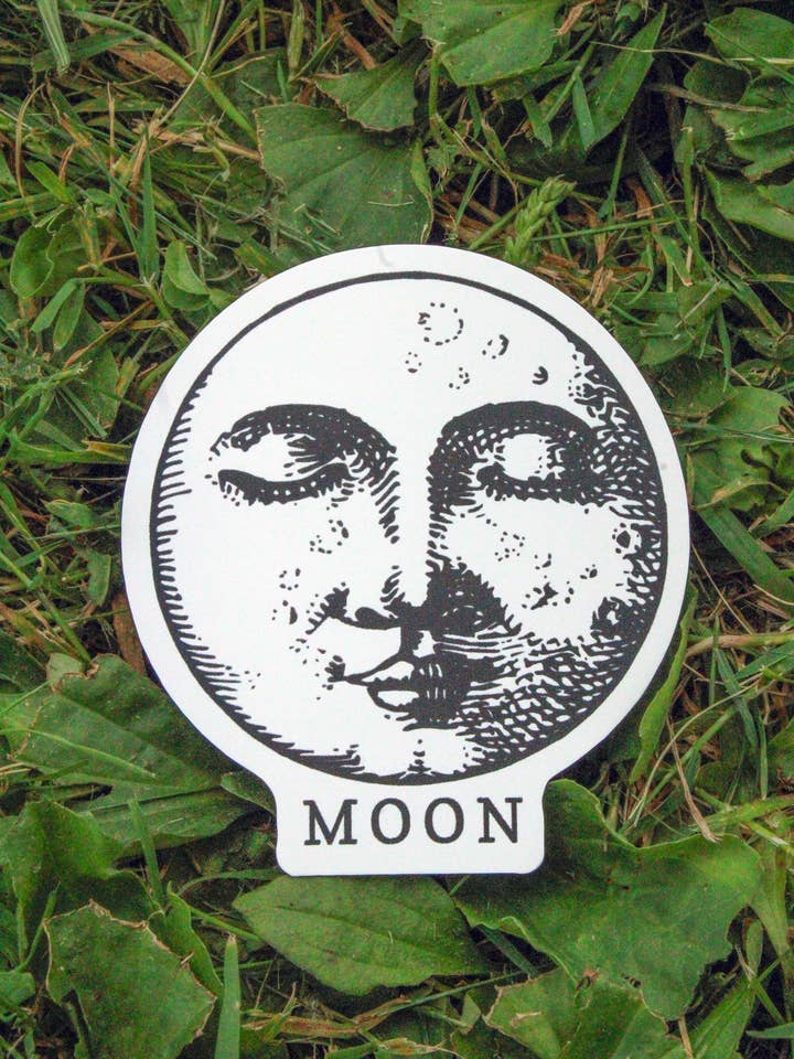 Autocollant céleste - Autocollant lune pour la vente par Inspire 360