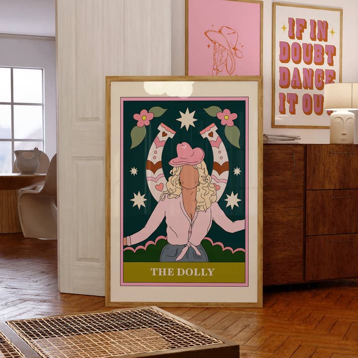 Twisted Rebel Designs - Wholesale Art Print - The Dolly Tarot Card Art Print1