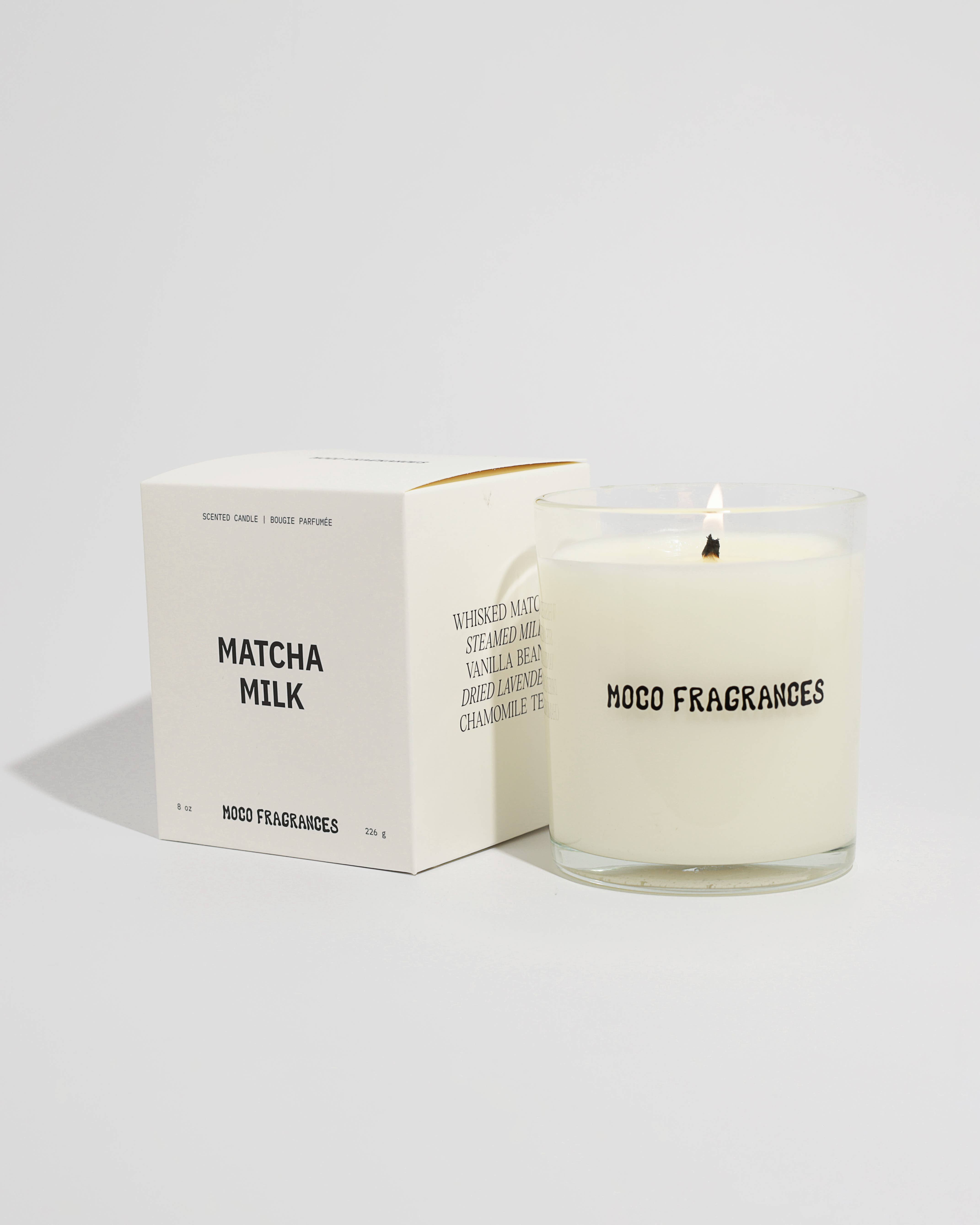 MOCO Fragrances - Wholesale Jar/Filled Candle - Matcha Milk - Classic Candle