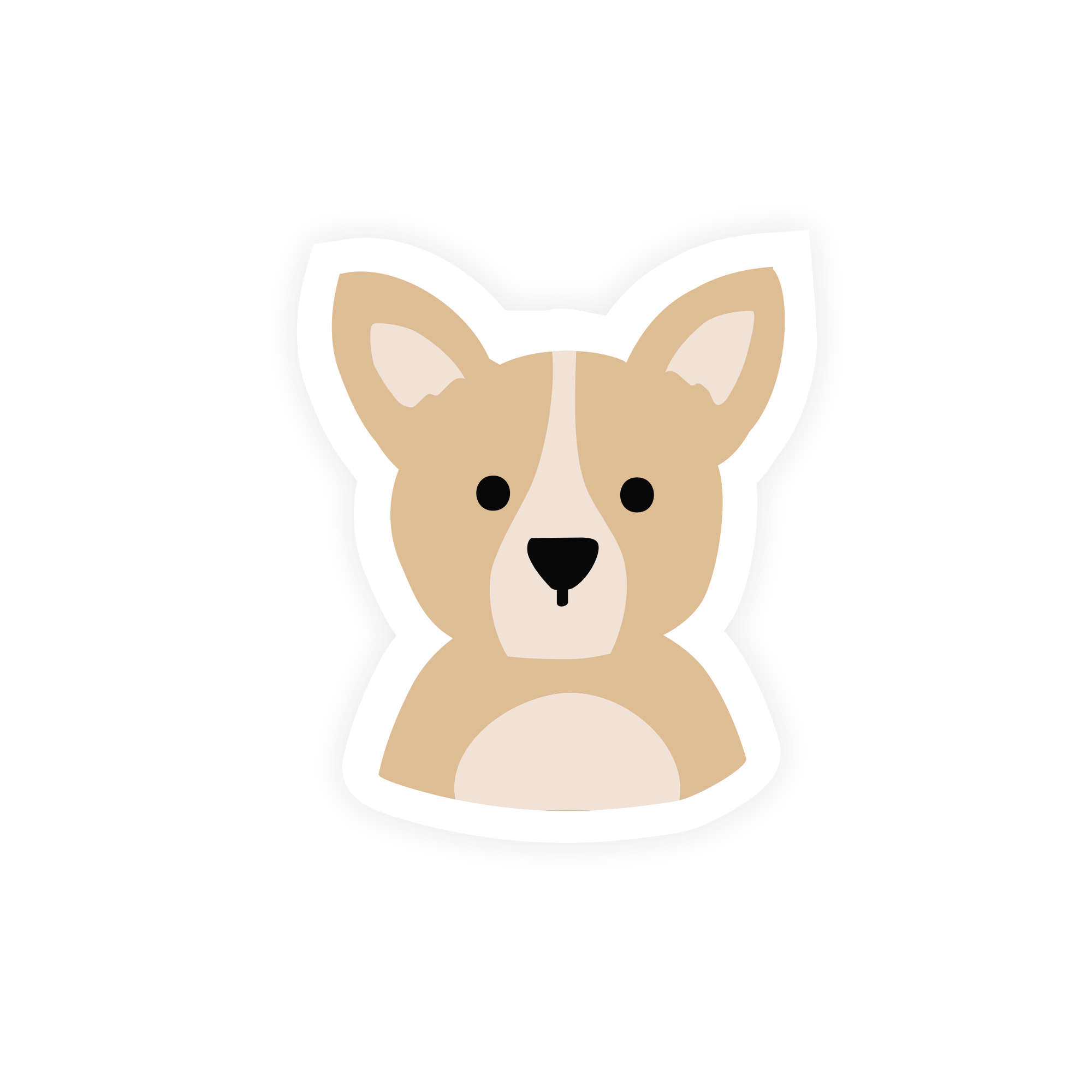 A Jar Of Pickles - Wholesale Sticker - Corgi Dog Vinyl Sticker3
