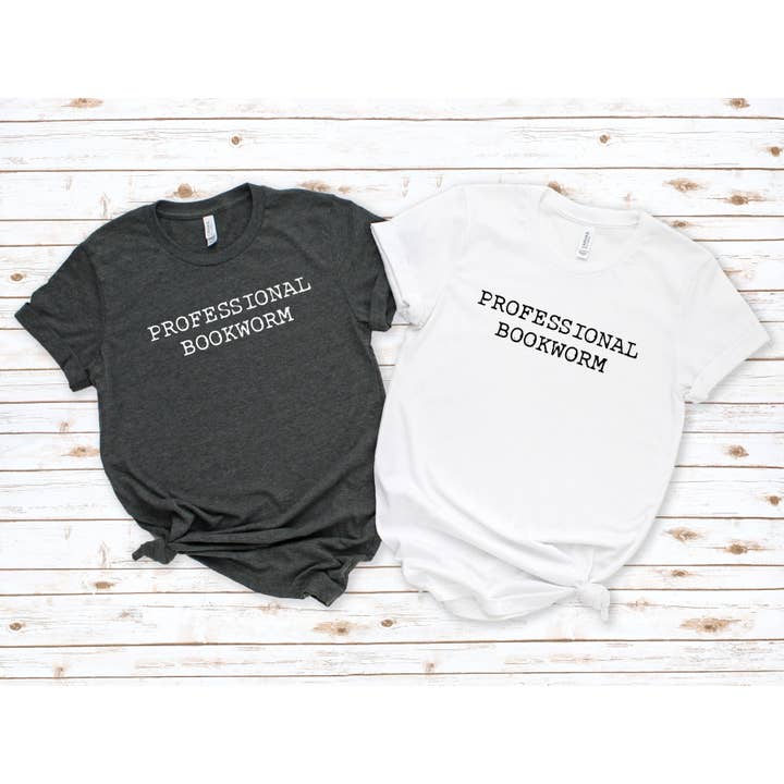 Professional Bookworm Shirt, Teacher Shirt, Book Lover Shirt for wholesale by Tee Story