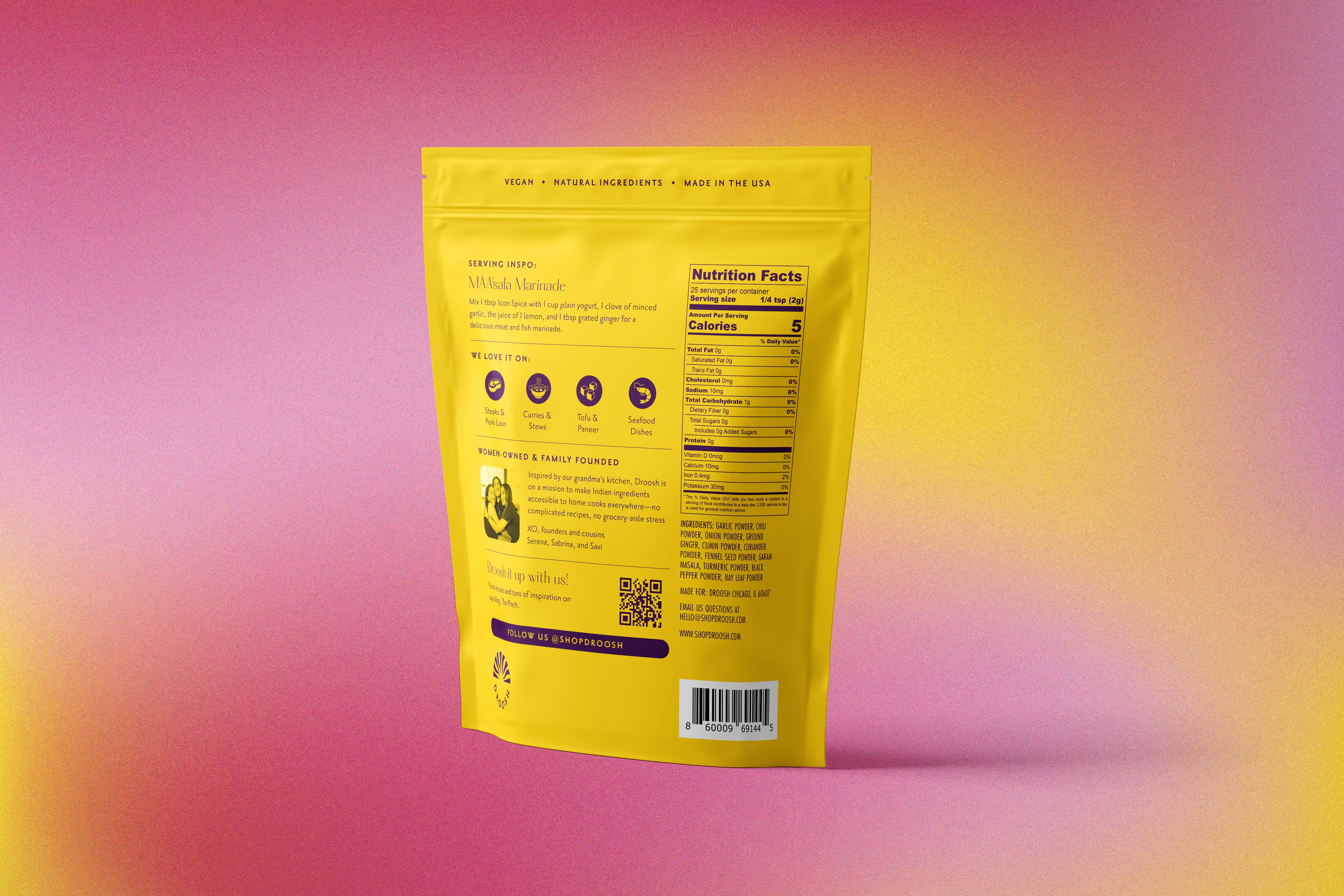 Droosh - Wholesale Dried Spice Mix - The Icon Spice1