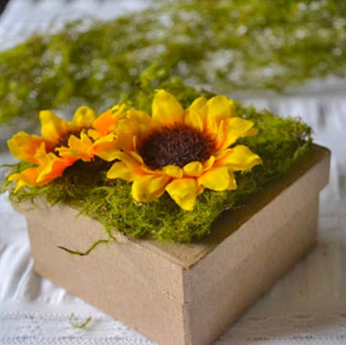 Factory Direct Craft – wholesale Gift box – Premade Square Paper Mache Box - 3-1/8" x 3-1/8" x 1-1/2"3