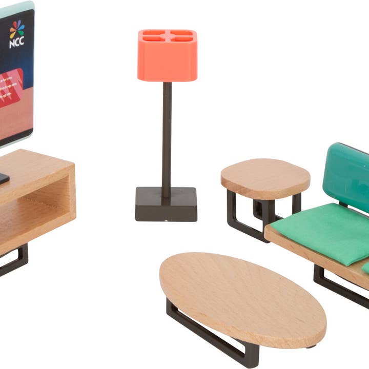 small foot - Wholesale Doll Accessory Kit - Kids - Doll's House Furniture Set Modern1