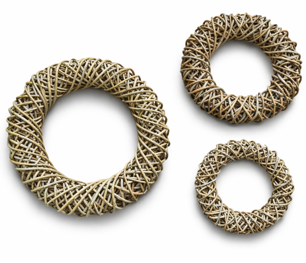 Basketly - Wholesale Wreath - Rattan Wreath2