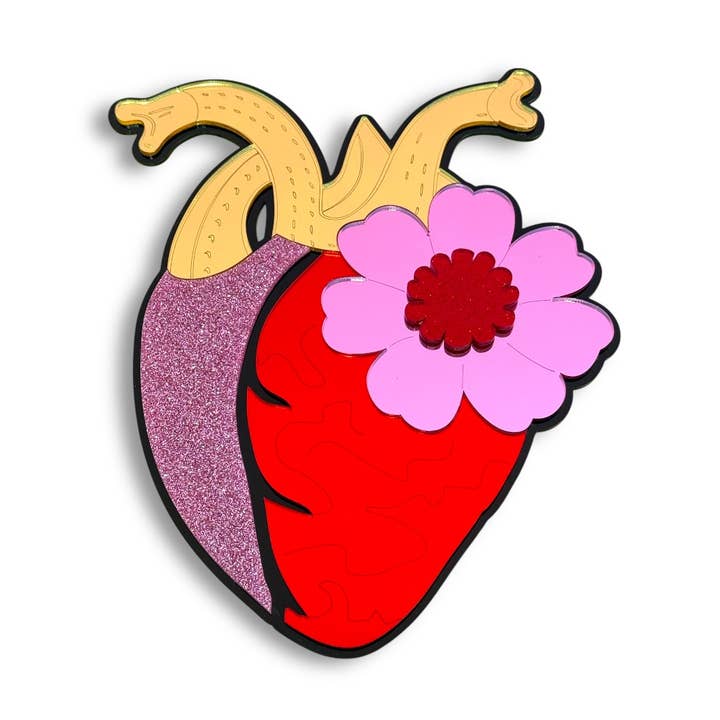 Anatomic Love – Wall Decor Handmade Heart in Plexiglass for wholesale by Funk Da Queen