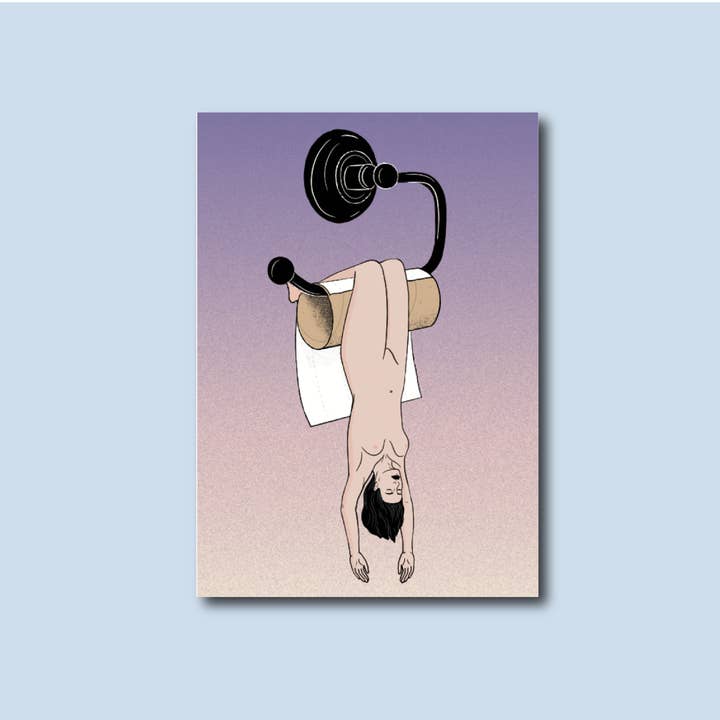 Tarjeta postal - Estar al límite para venta al por mayor de PALM illustrations