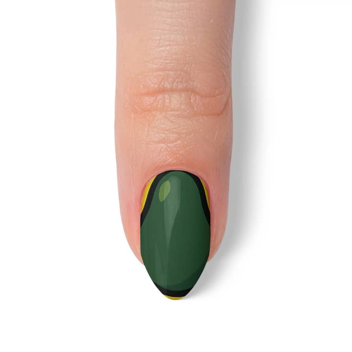 FYNE BODY - Wholesale Press-on/fake nails - Avocado Blossom Delight Avocado Press-On Nails7