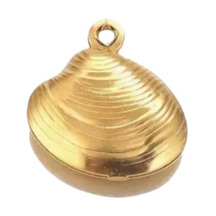 Clam Shell | Charm for wholesale by Coco Luna Collection