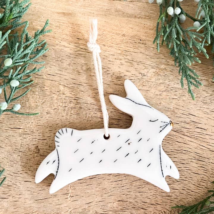 Adorno de conejito para venta al por mayor de Petrichor + Gold