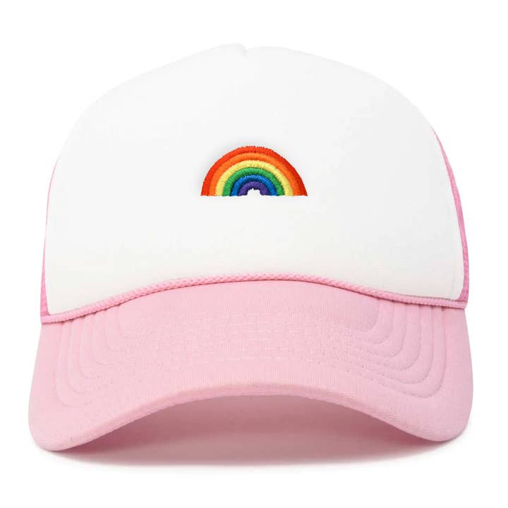 Dalix - Venta al por mayor Gorra trucker - Unisex - Gorra de camionero Dalix bordada con arcoíris para hombre y mujer54