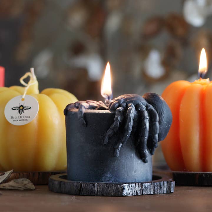 Big Dipper Wax Works - Wholesale Novelty Candle - Beeswax Spider Pillar