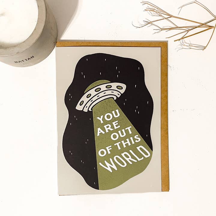 You Are Out Of This World for wholesale by Port Nova Paper Co.