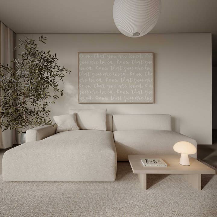 D'LUXE PRINTS - Wholesale Art Print - Know That You Are Loved Script Print13