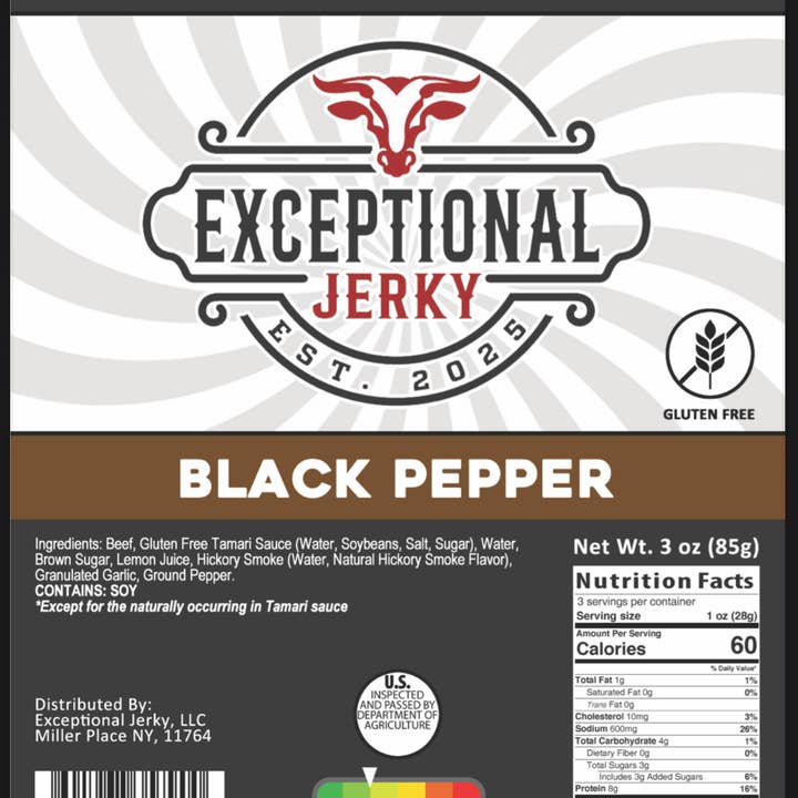 Exceptional Jerky LLC - Wholesale Jerky - Exceptional Jerky Variety 1 - 12 Flavors12