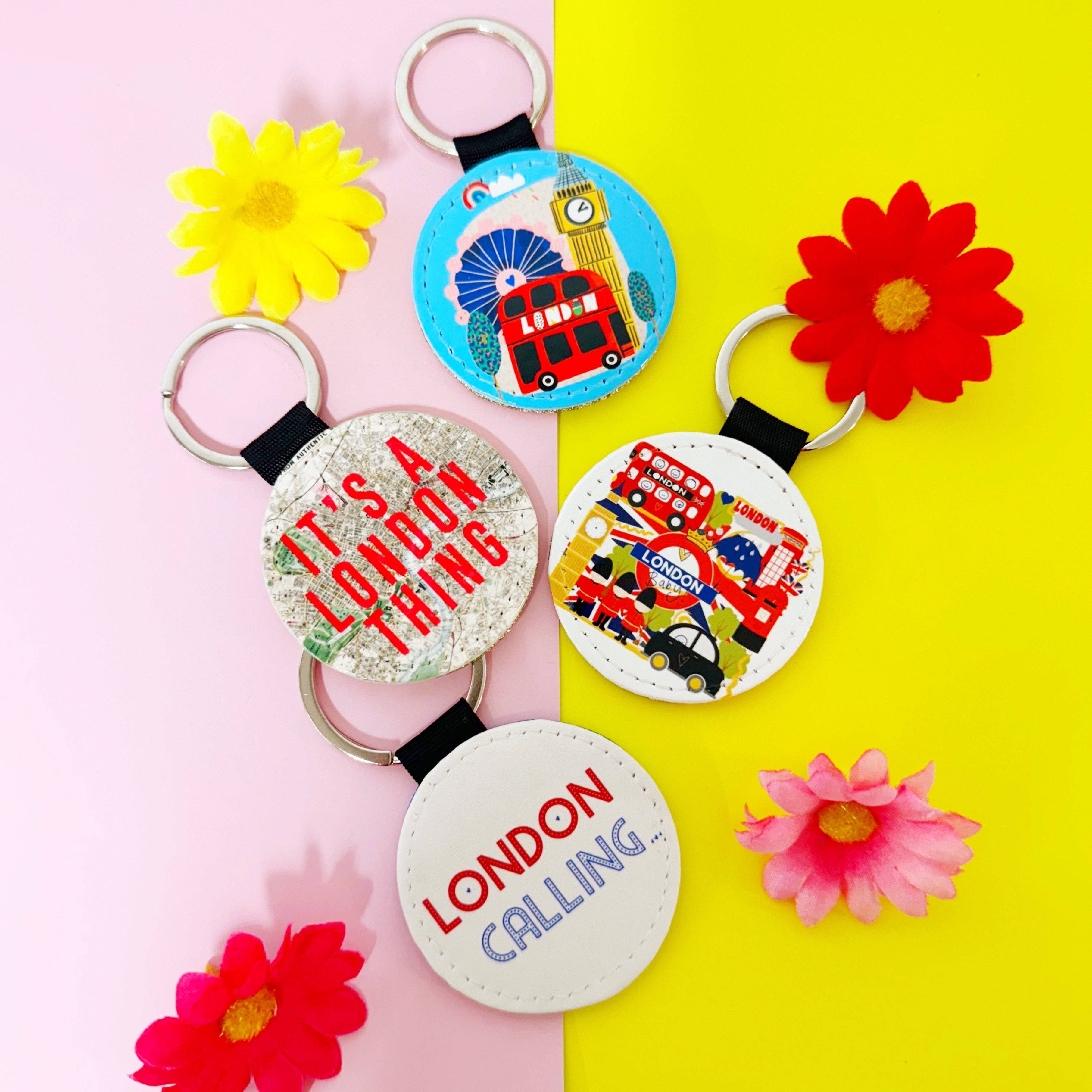 ART WOW PRINT - Wholesale Keychain - Women's - Keyrings1