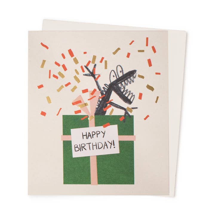 Croc Surprise | Birthday Card | Blanca Gomez for wholesale by USTUDIO Design
