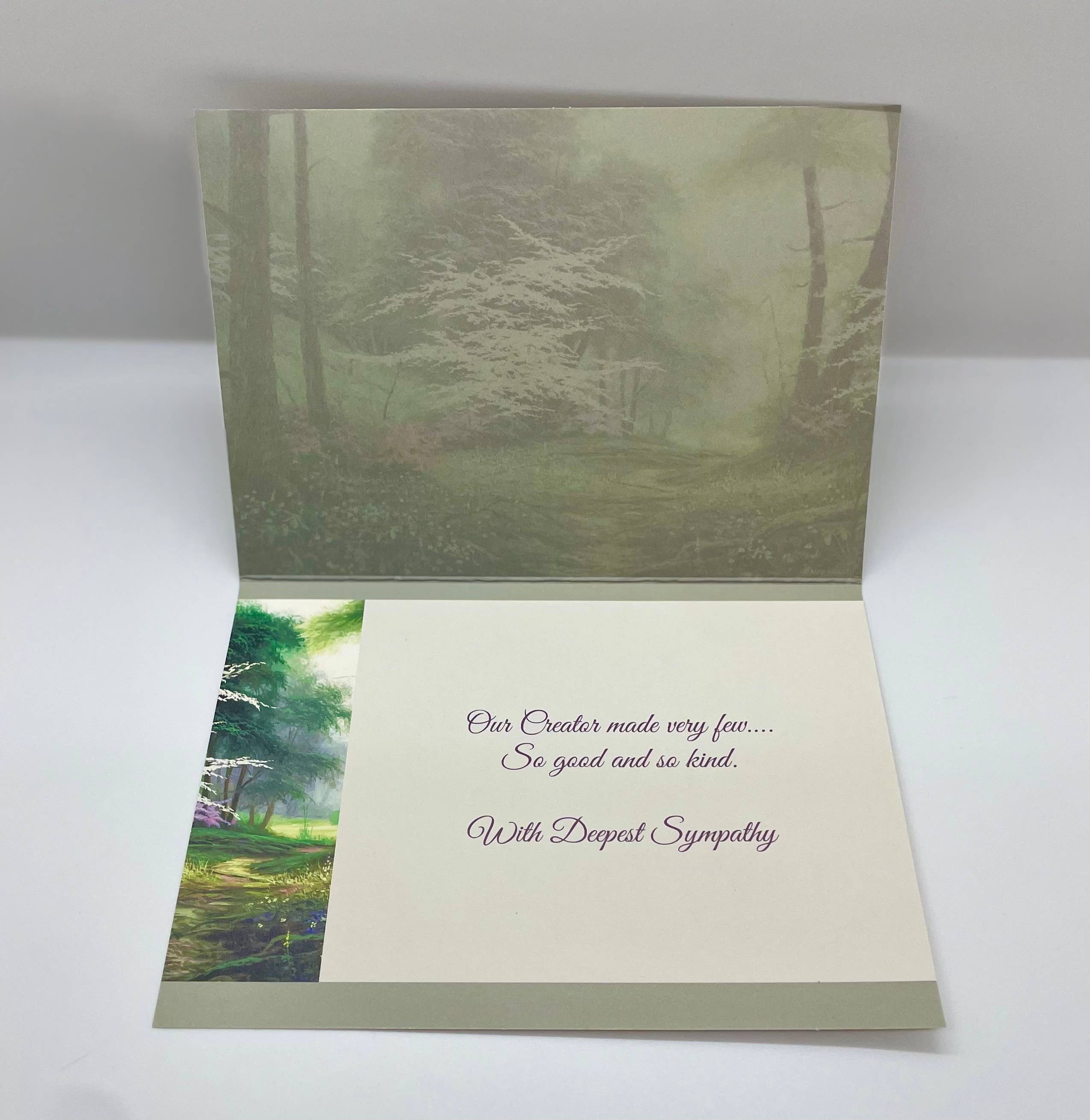 Gracefully Yours – Großhandel Beileidskarten – Trauerkarten — „Erinnerungen“ (4 Designs — 12er-Pack)8