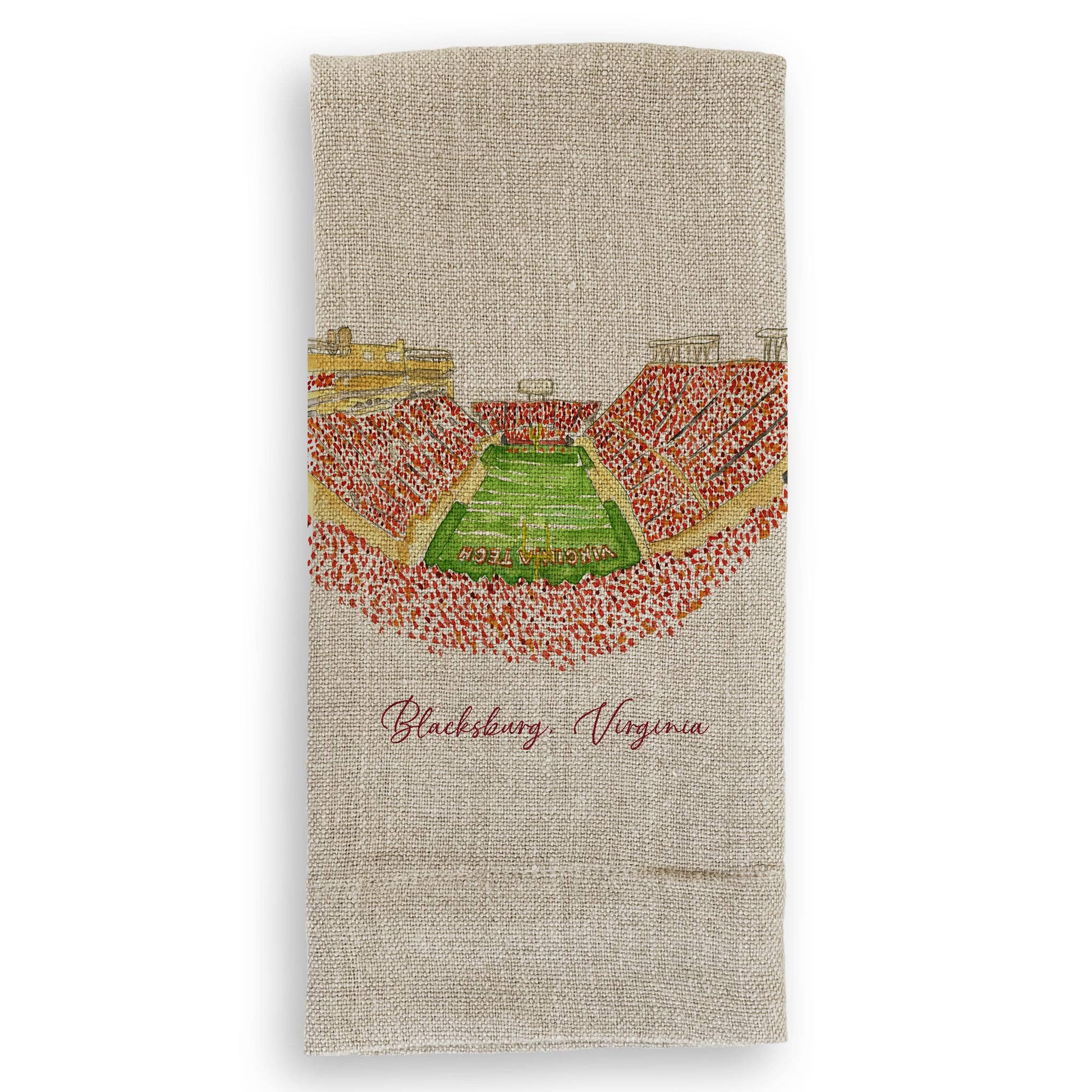 French Graffiti - Vente Torchons - Stade de Blacksburg, Virginie1