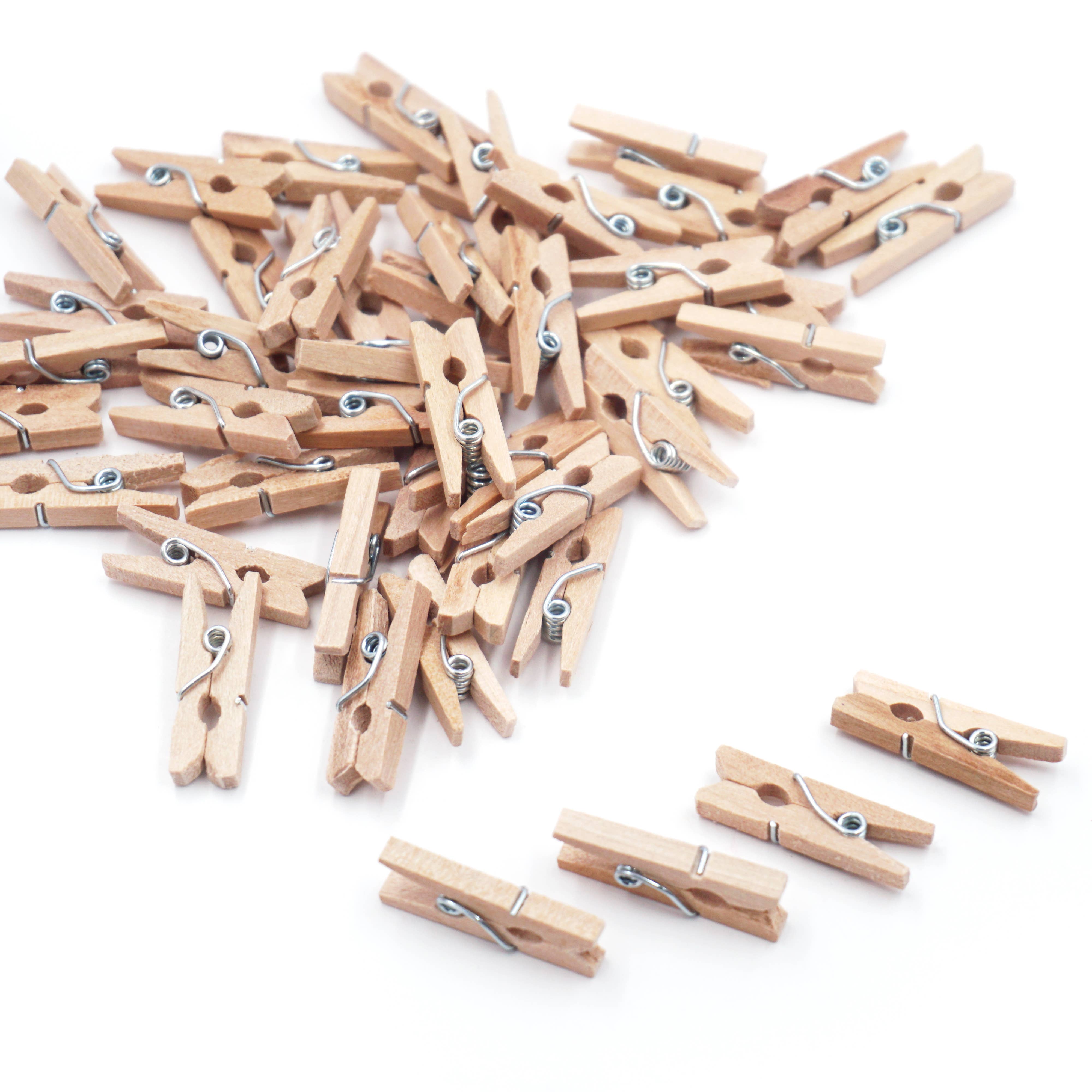 Angels Craft - Wholesale Clothes Clips - Tiny Clothespin, 45-ct 1in.0