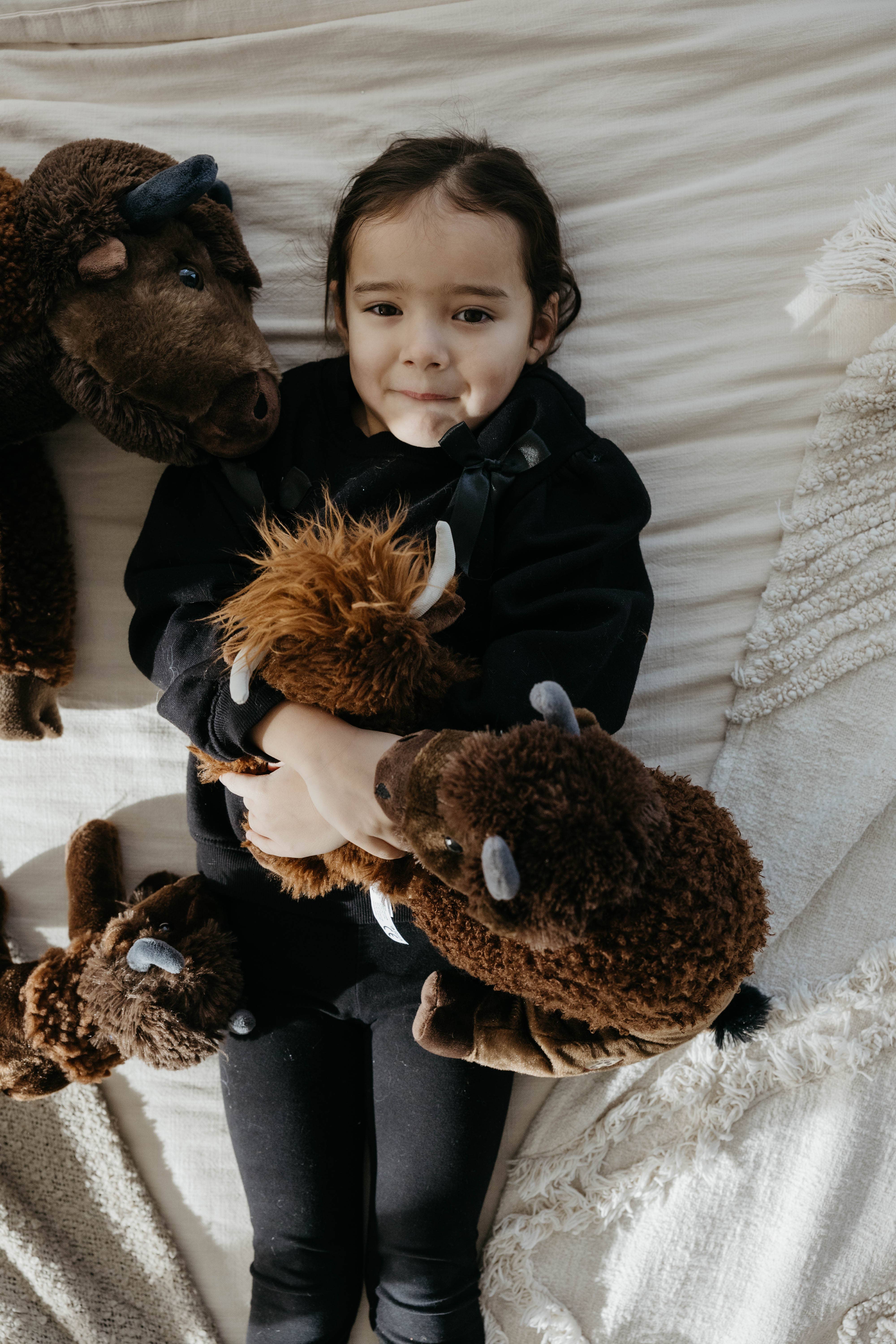 The Petting Zoo - Wholesale Knuffels - Kinderen en baby - 12" (35cm) Wild Onez Bison Wild life1