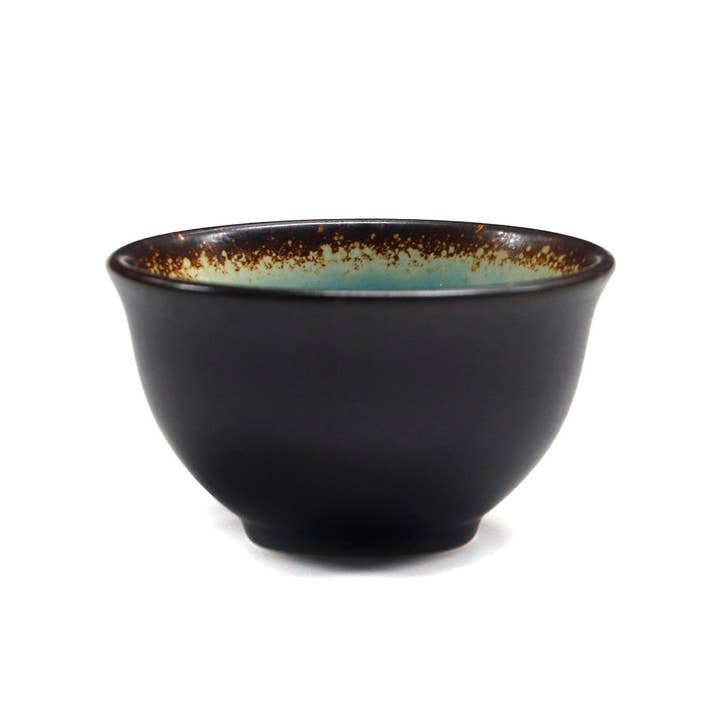 Bol à riz en porcelaine Aozora Kannyu 11,4 cm de diamètre x 6,4 cm de hauteur (6/72) pour la vente par Urban Tokyo