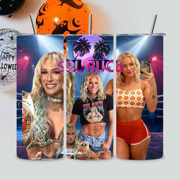 Sol Ruca Tumbler for wholesale by Graveyard Offerings
