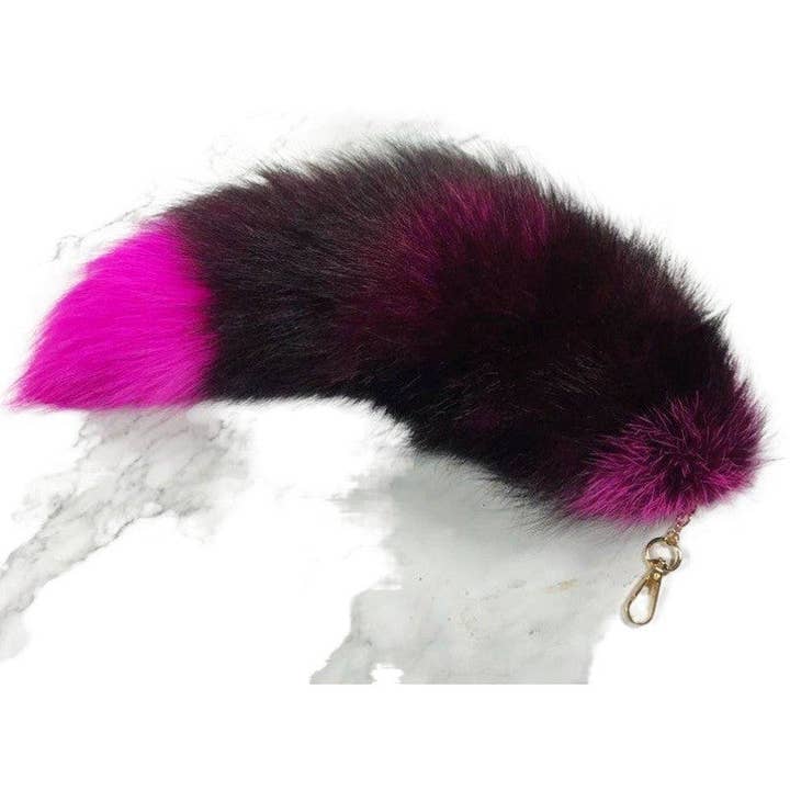 UZ Wholesale Store - Wholesale Keychain - Women's - Fox Tail Keychain Made Of Real Fur3
