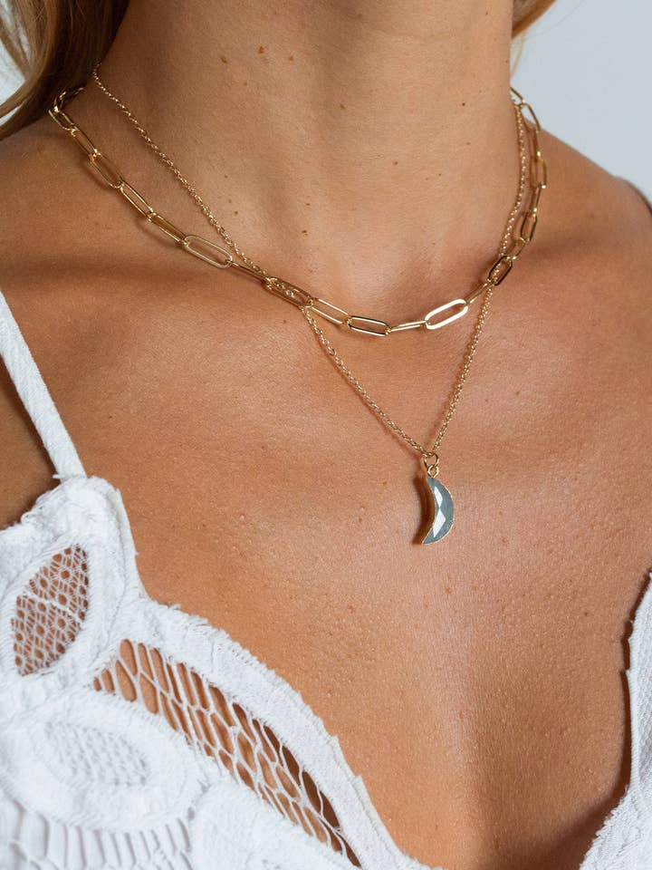 Alchemy Necklace | 14k Gold-Filled for wholesale by Bohemian and Bouj