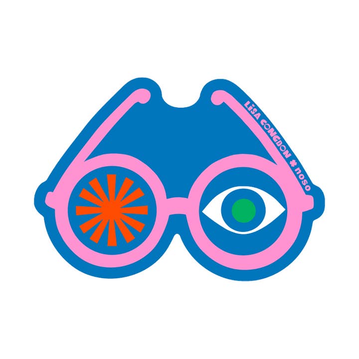 Pink Glasses for wholesale by Noso Patches