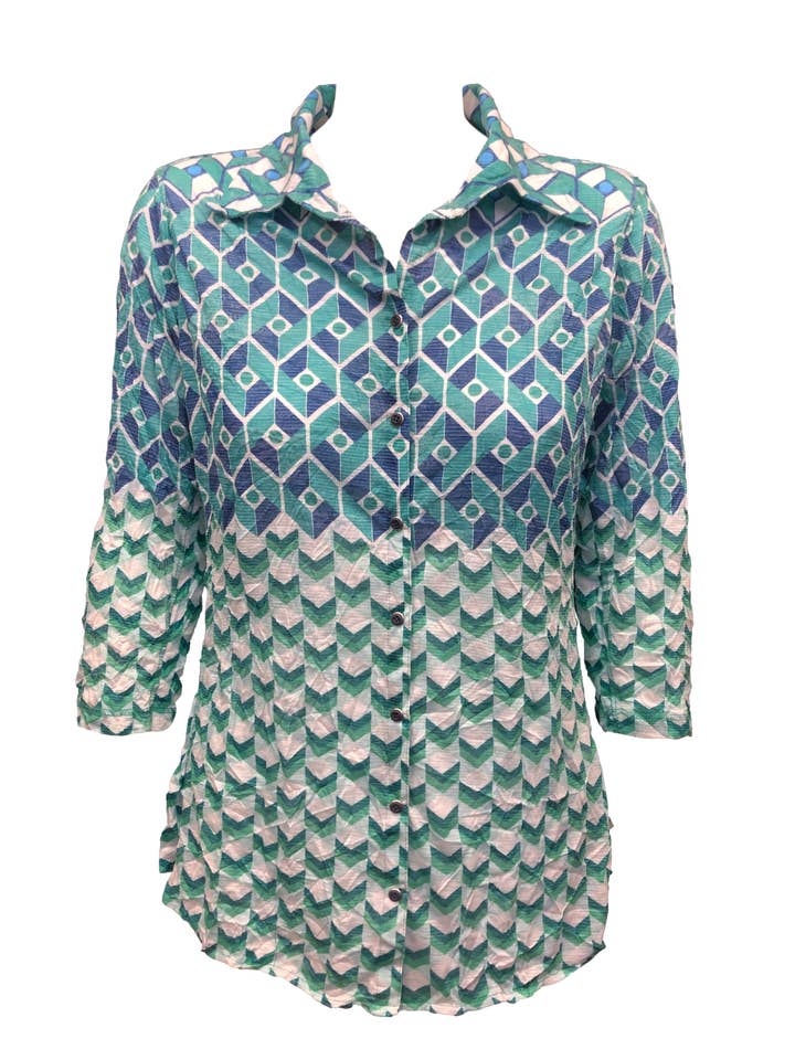 3/4 ÆRME SKJORTE - METRISK 8603 for engroshandel hos David Cline