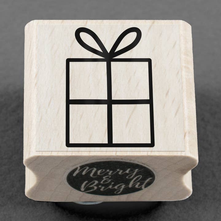 Stamp Gift 25 x 25 mm for wholesale by Merry and Bright